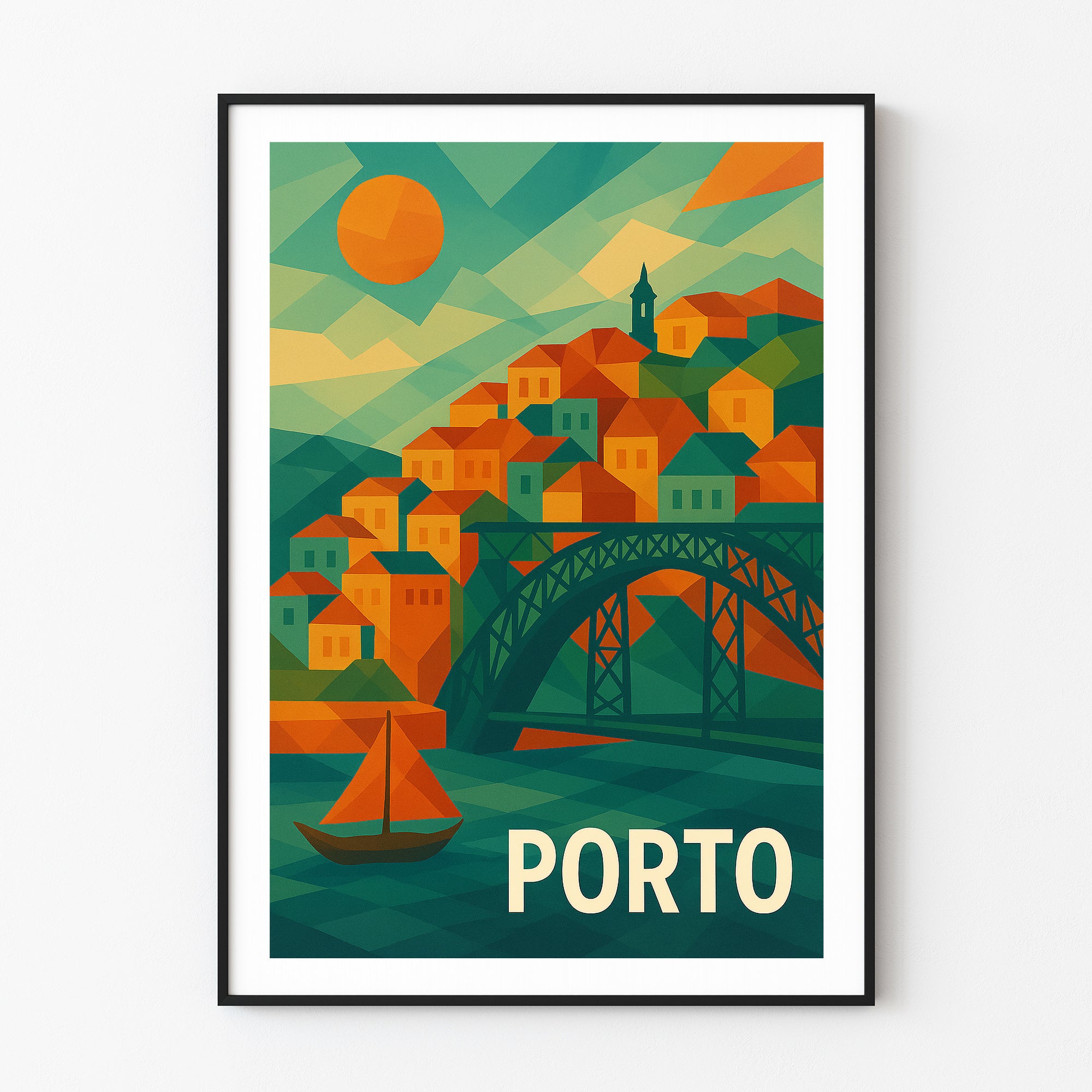 Porto graphic print