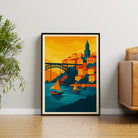 Porto graphic print
