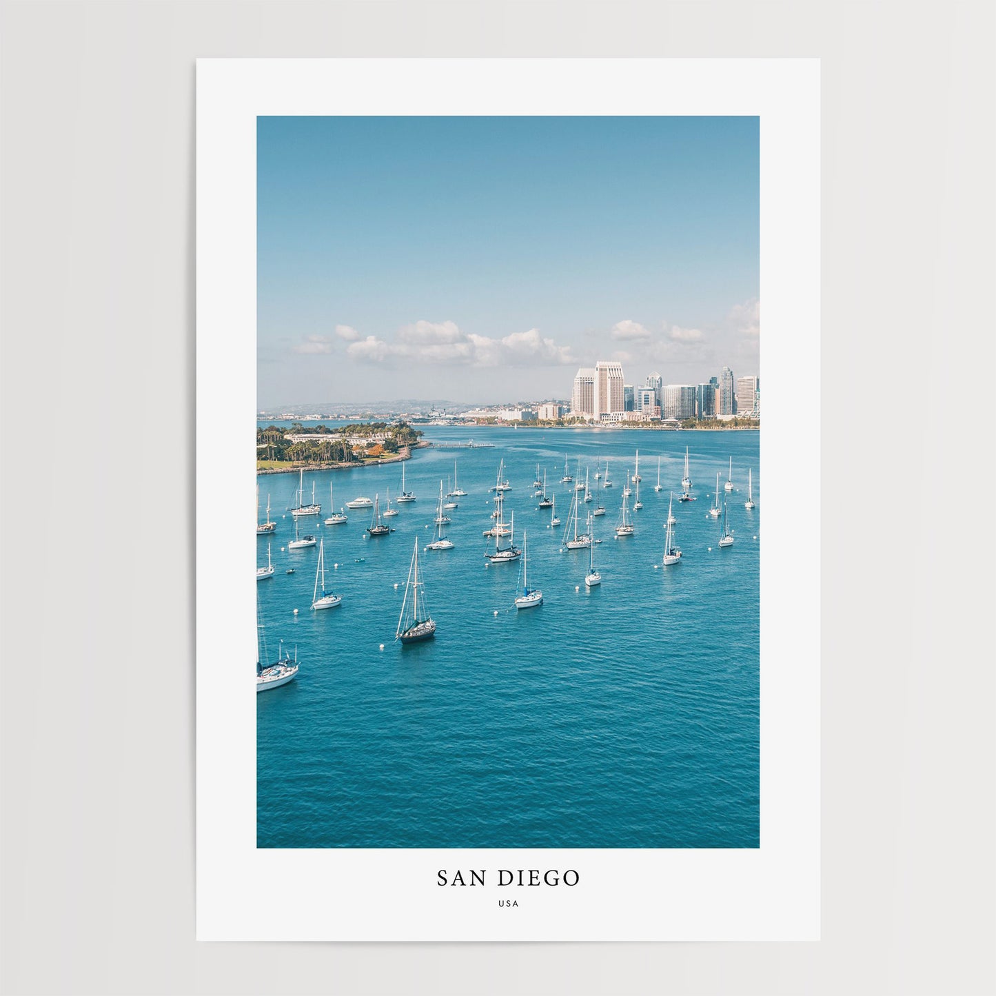 San Diego Travel Poster