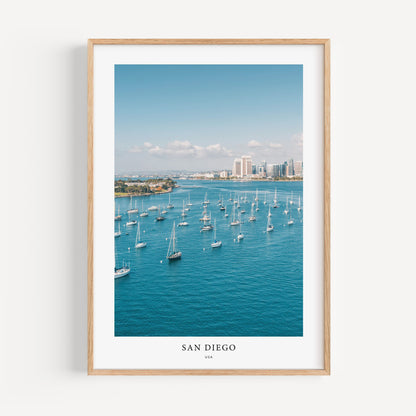 San Diego Travel Poster