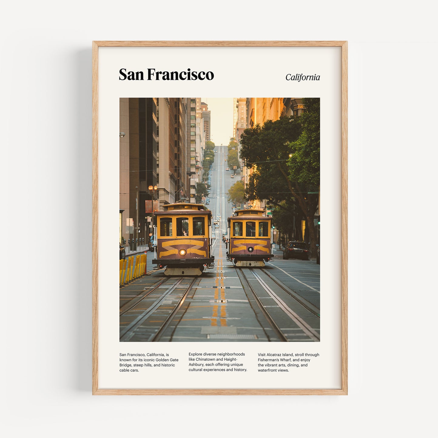 San Francisco Travel Poster