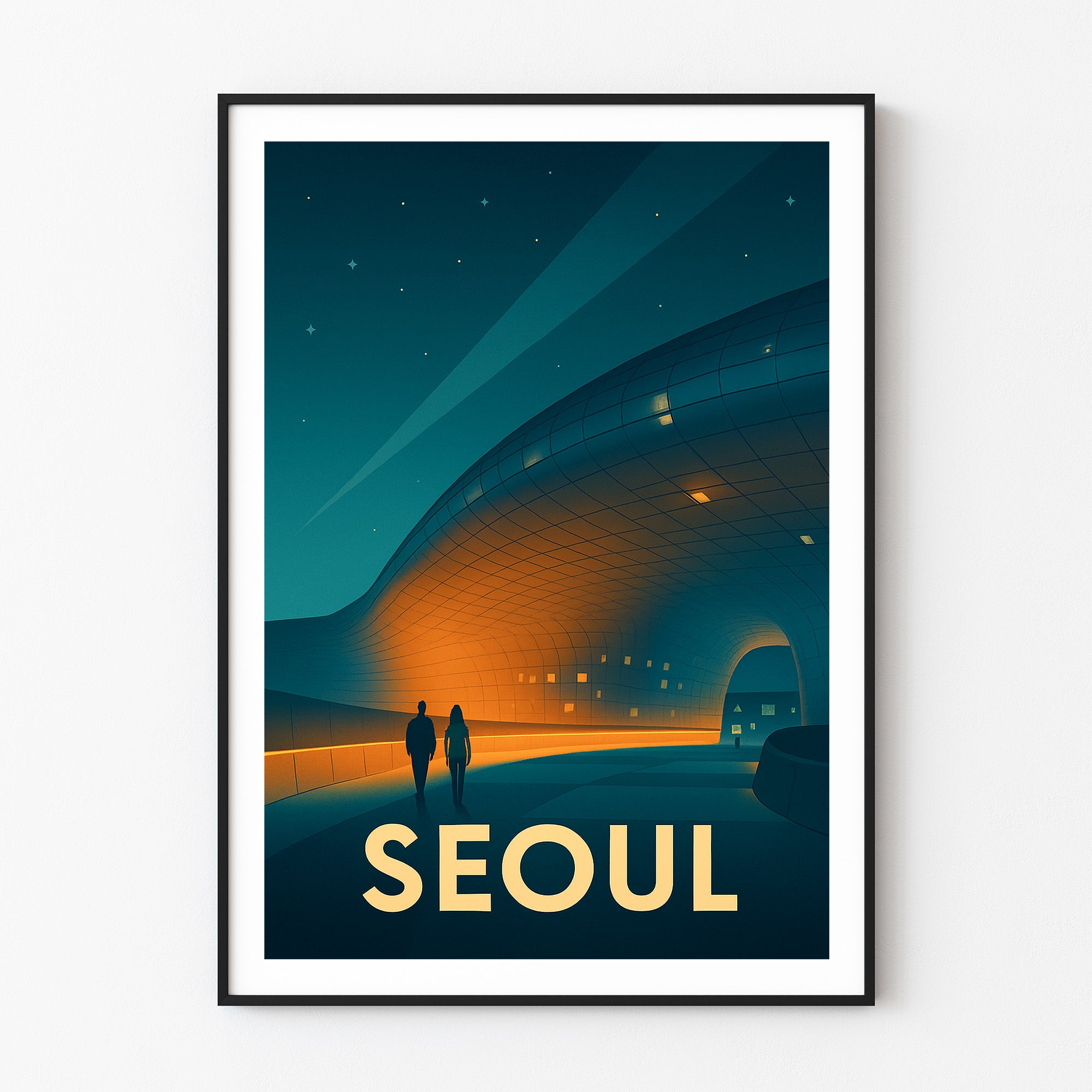 Seoul graphic print
