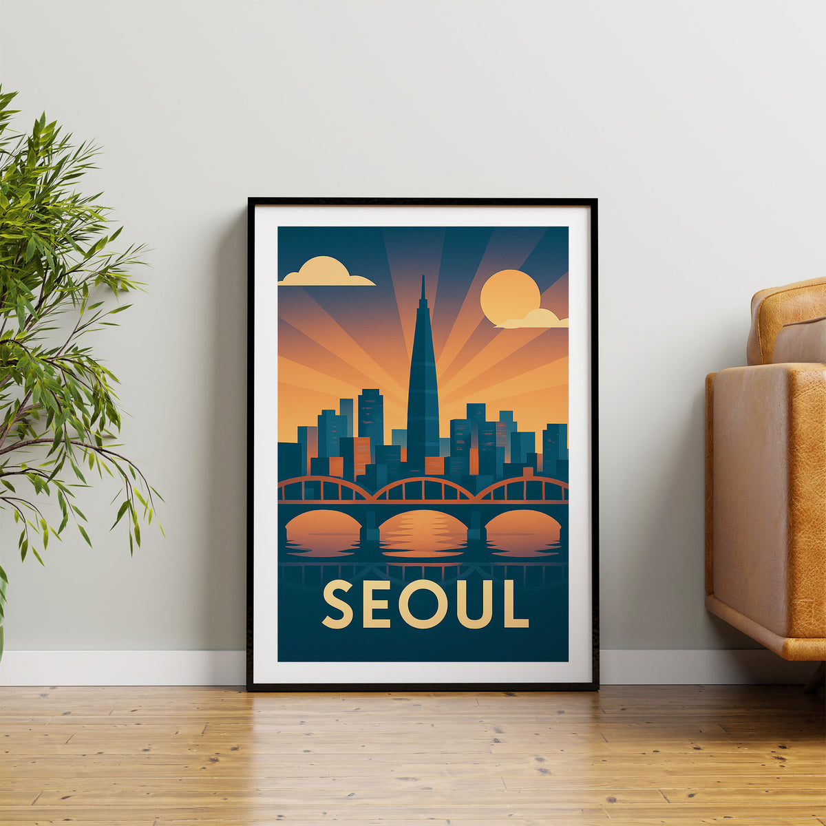 Seoul graphic print