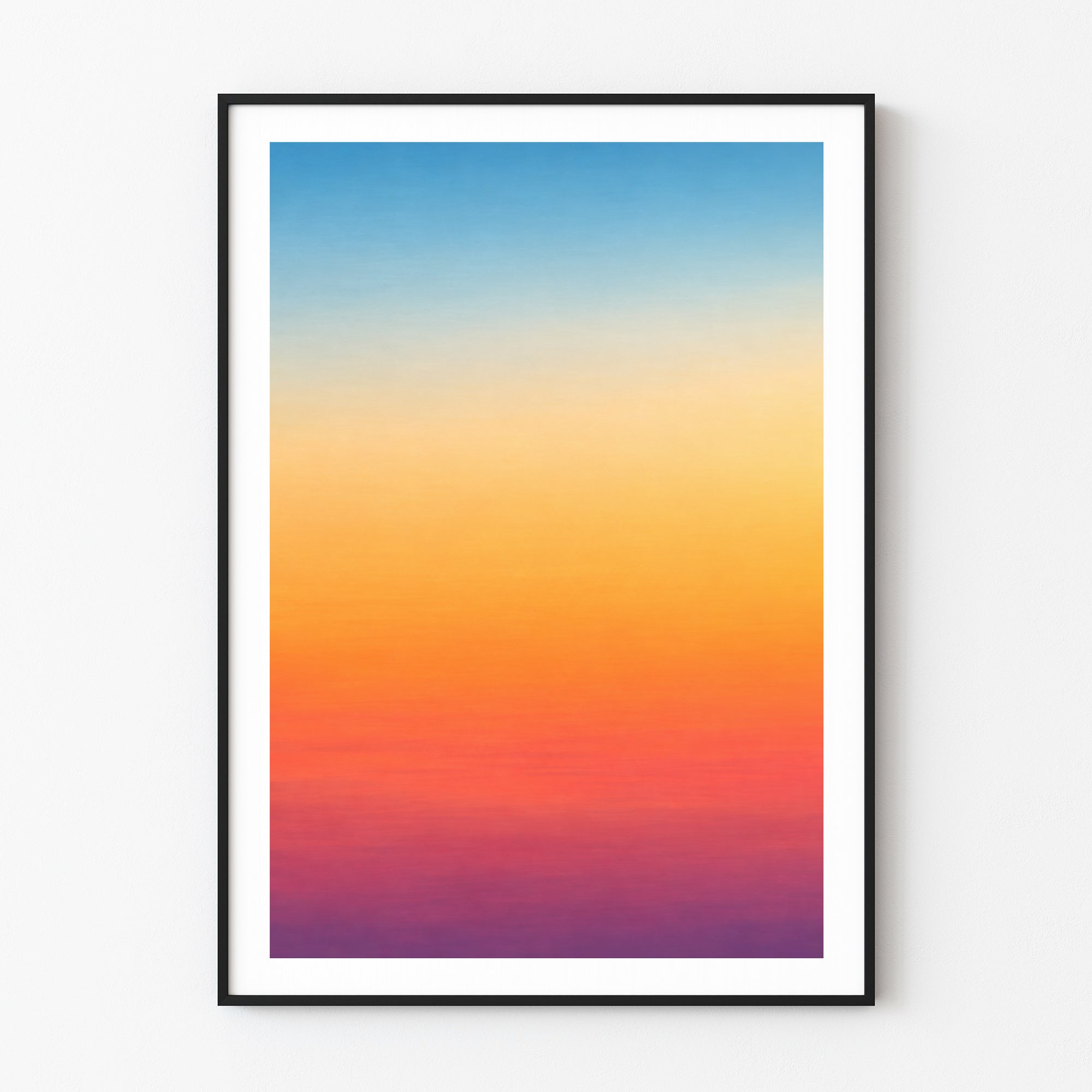Sunset Gradient print