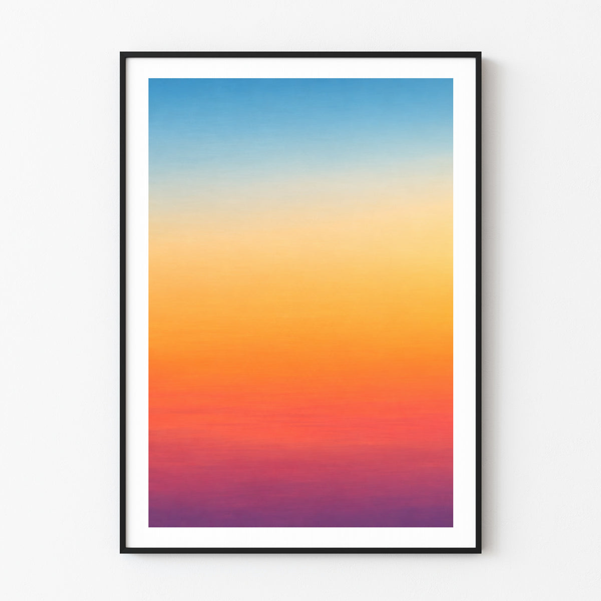 Sunset Gradient print