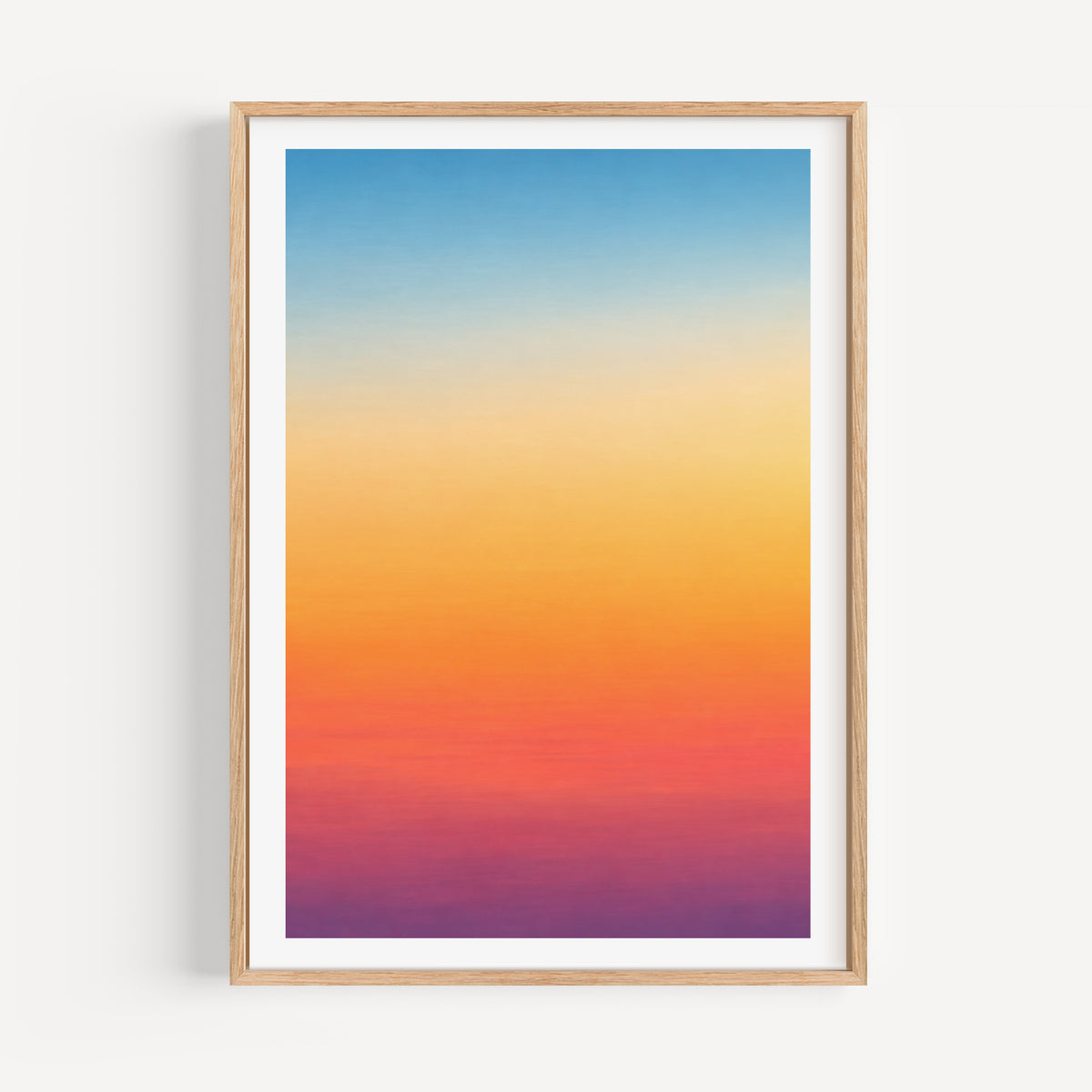 Sunset Gradient print