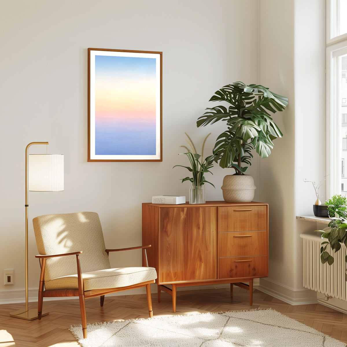 Sunset Gradient print