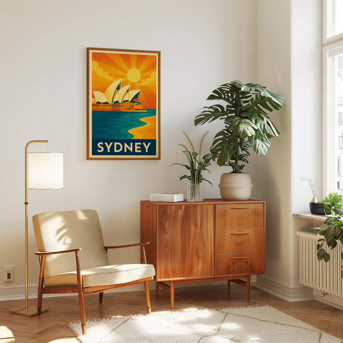 Sydney graphic print