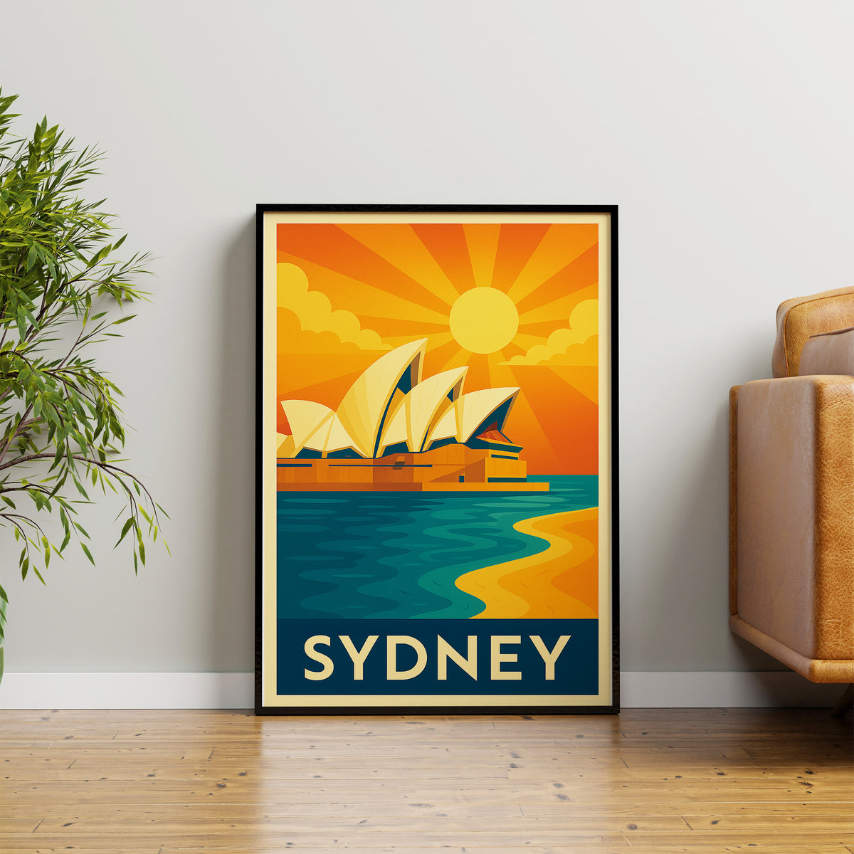 Sydney graphic print