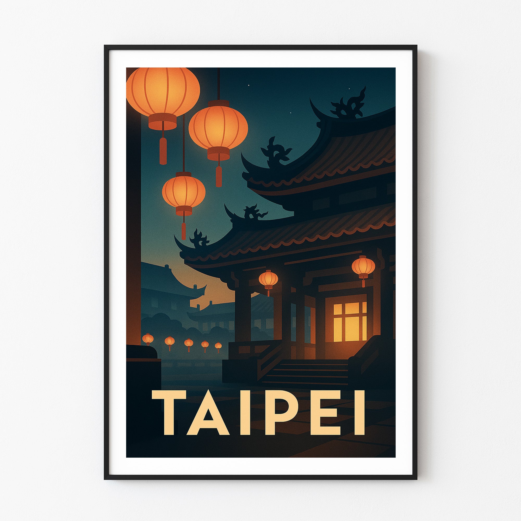 Taipei graphic print