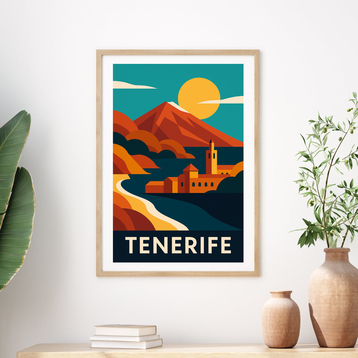 Tenerife graphic print