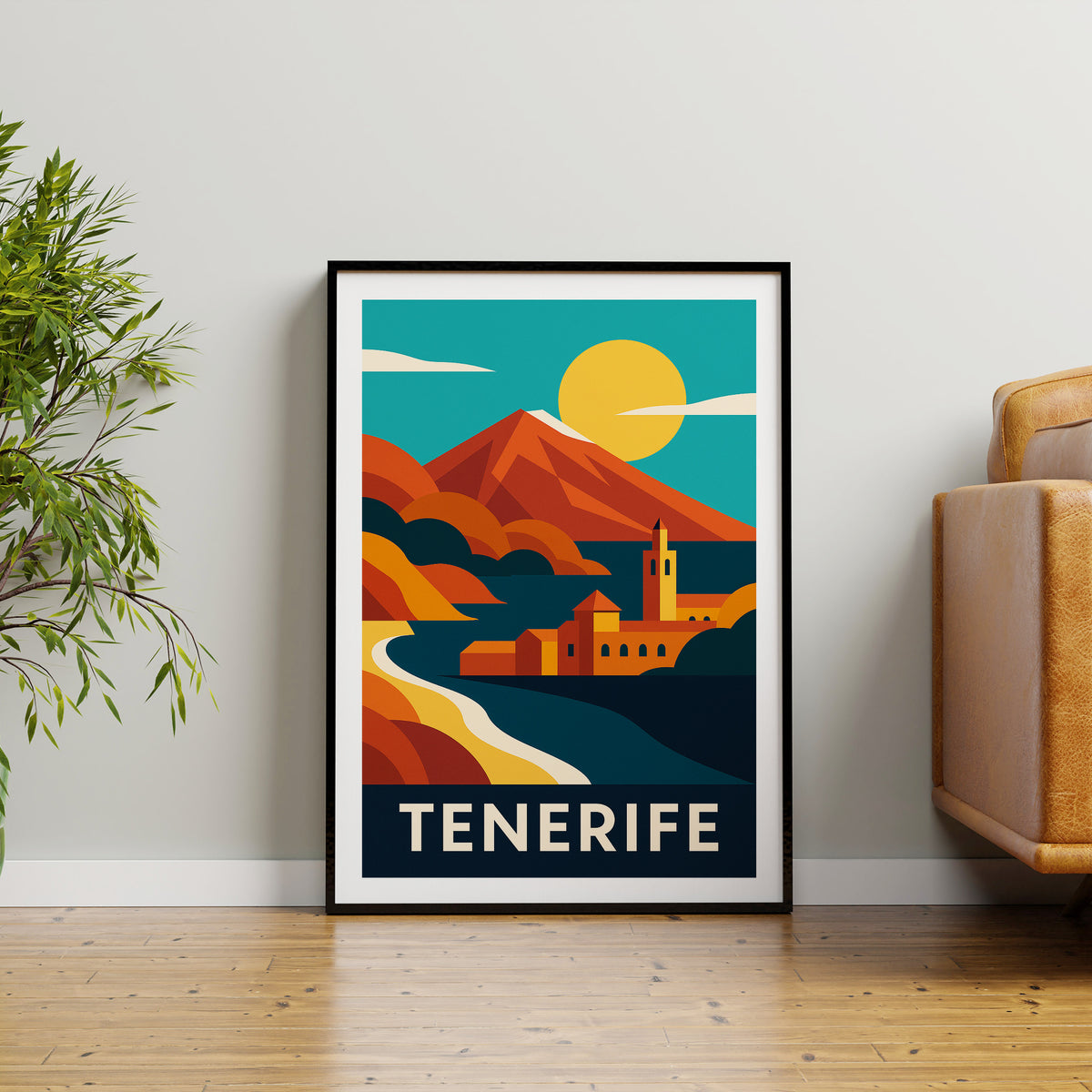 Tenerife graphic print
