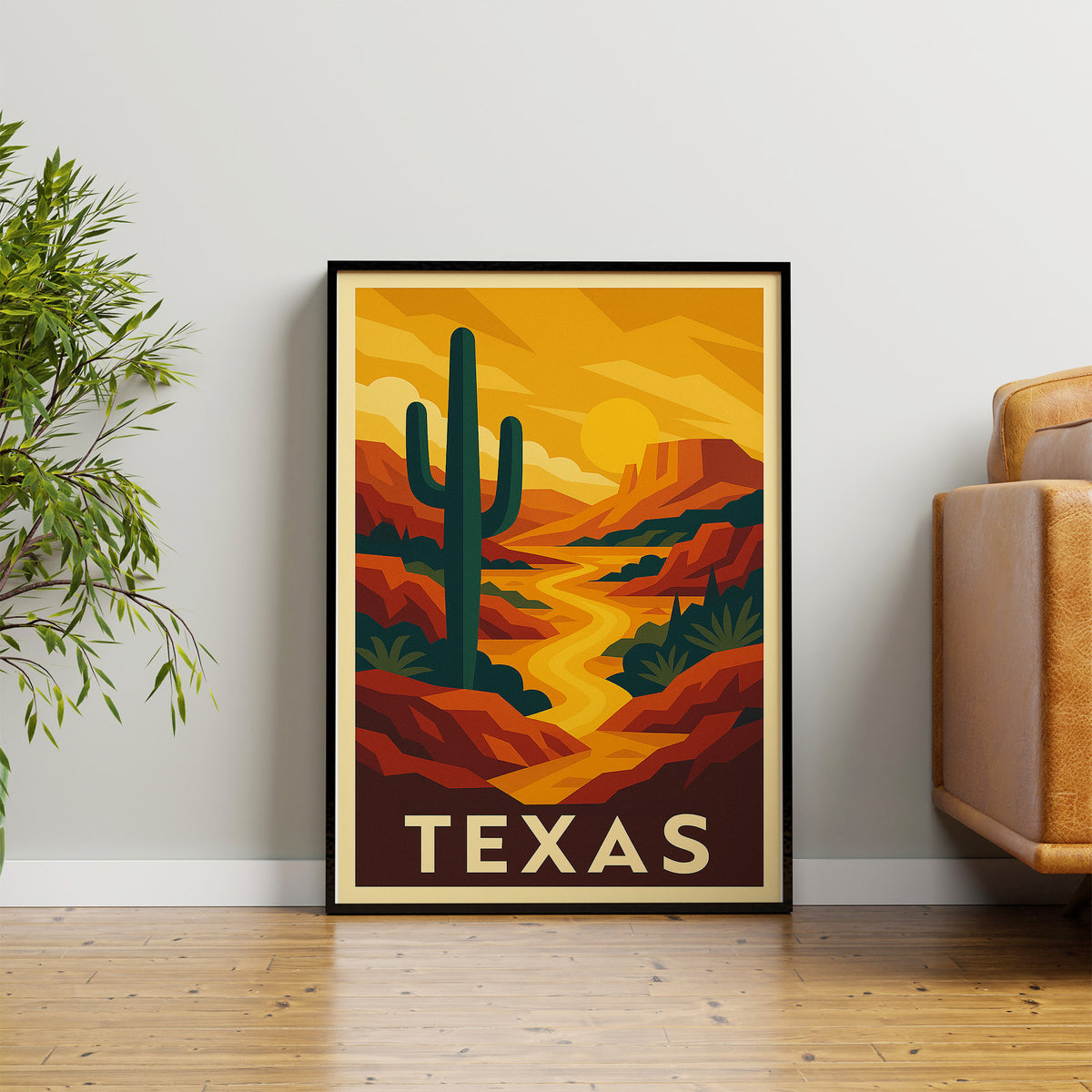 Texas graphic print