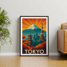 Tokyo graphic print