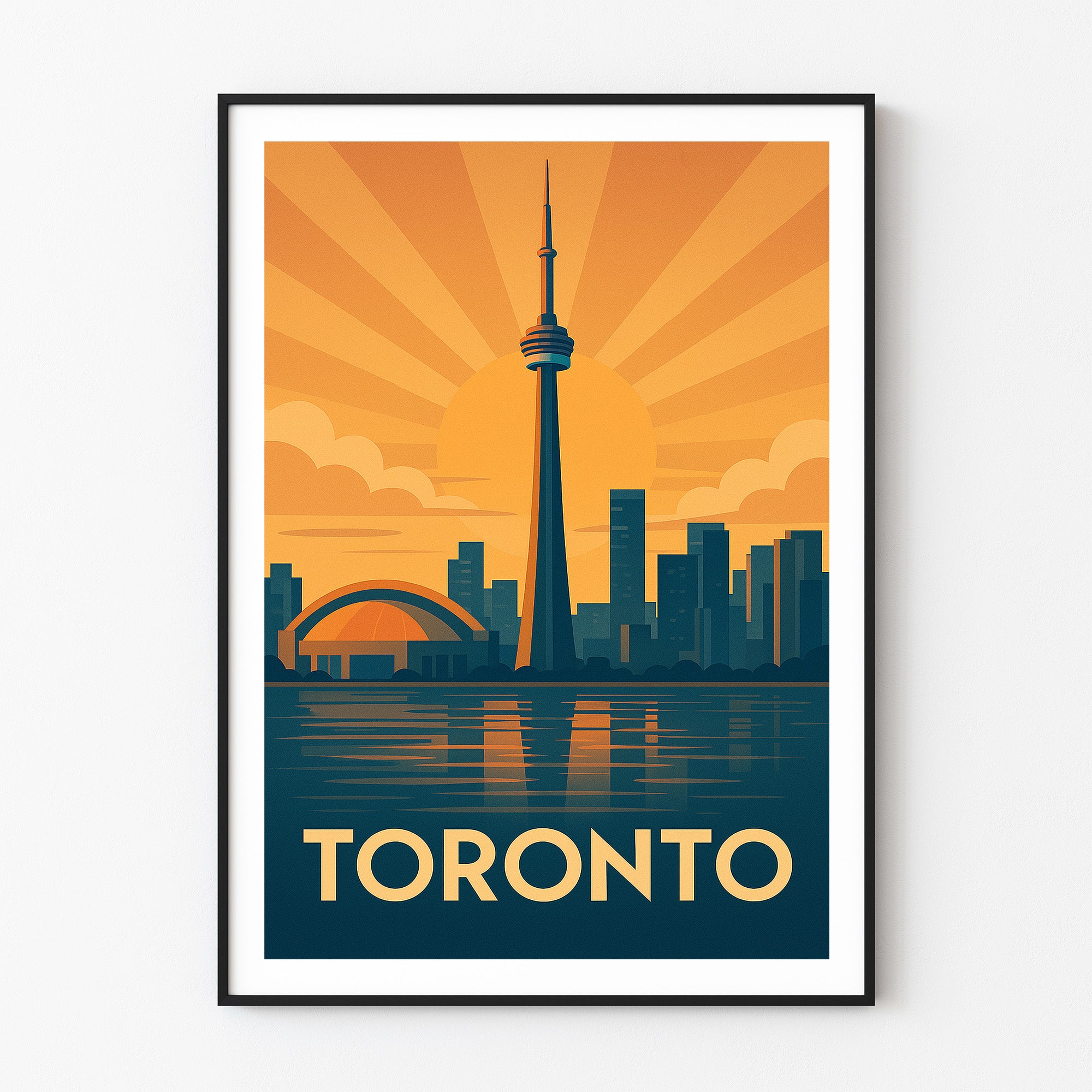Toronto graphic print