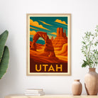 Utah graphic print