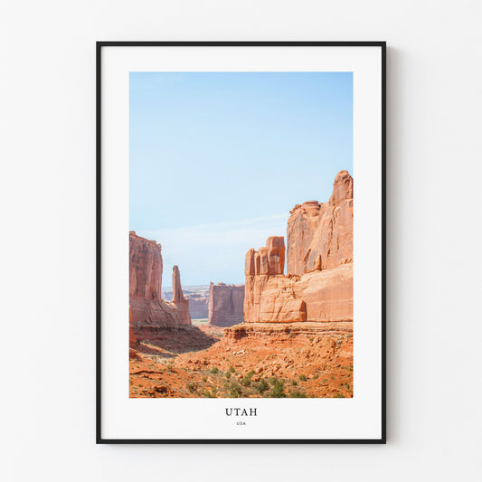 Utah Travel Poster