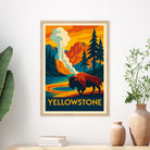 Yellowstone graphic print