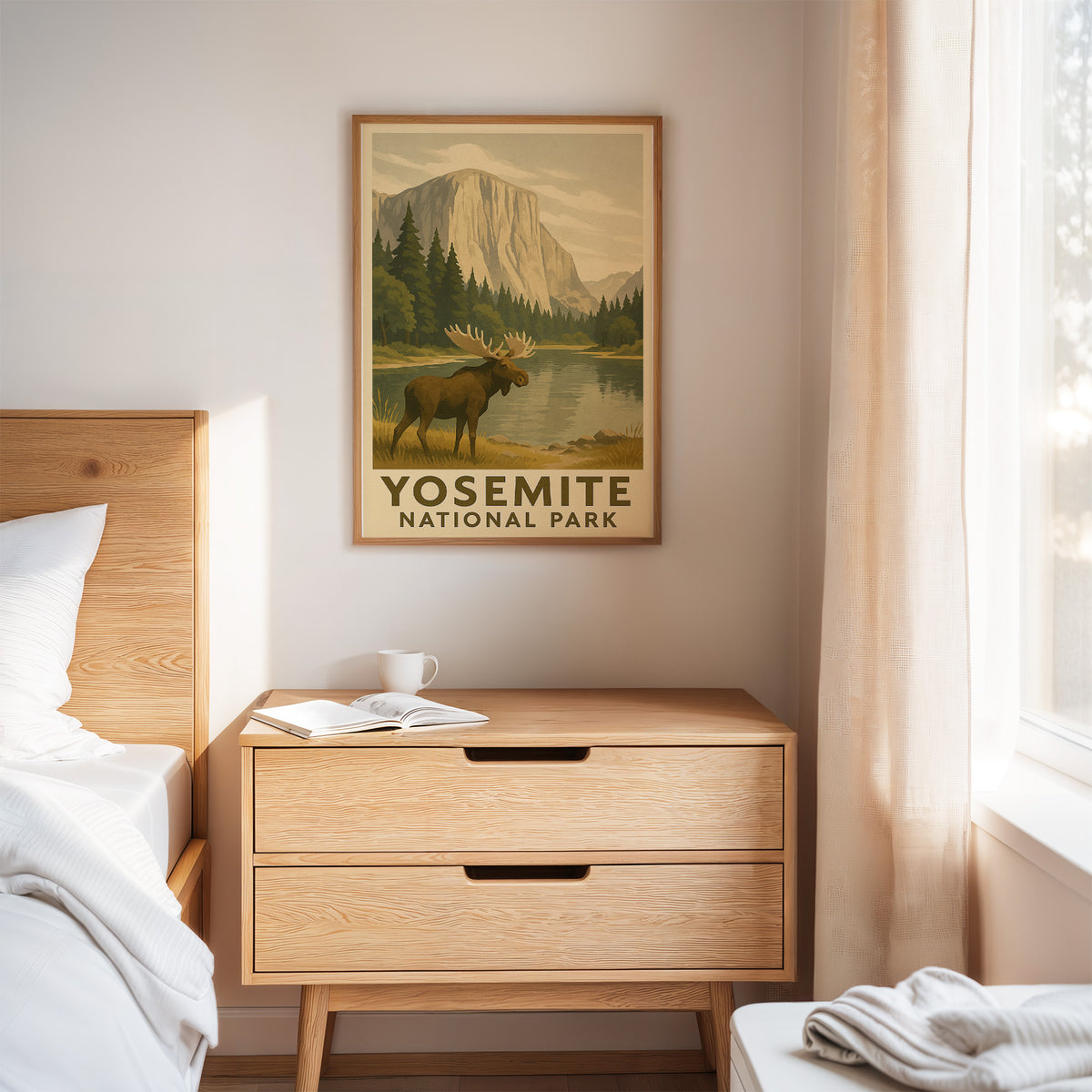 Yosemite graphic print