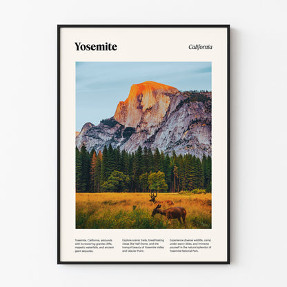 Yosemite National Park Poster